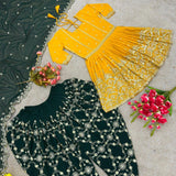 Royal Dhoti Style Sequence Party wear