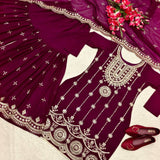Royal Gharara Sequence Party wear