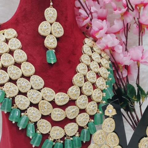 Heavy Full Neck Choker.. Jewellery Set