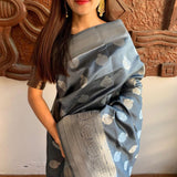 Soft Silk Saree Stitched Blouse