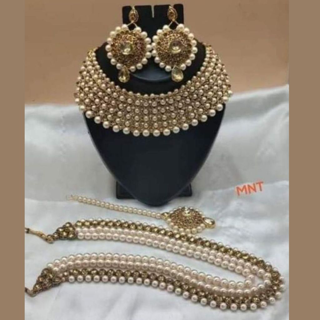 Pearls choker set Combo