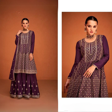 Royal Gharara Sequence Party wear
