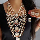 Heavy look pearl Jewellery Set