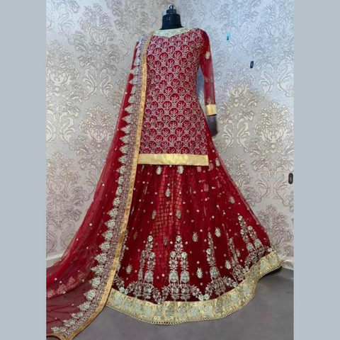Exclusive Red Lehenga