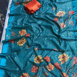Printed Sequence Sarees