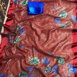 Printed Sequence Sarees