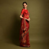 Georgette Printed Design saree