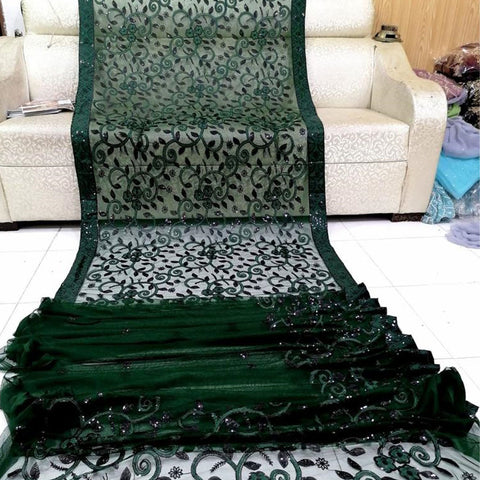 Pakistani Saree Hijab Wear Designer Wear